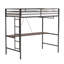 Lit mezzanine simple avec bureau Alton