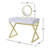 Vanity Desk W/Mirror & Jewelry Tray