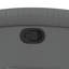  Fauteuil inclinable 100% polyester gris foncé, métal, contreplaqué