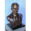 Statue en bronze de la collection Nifao Buste d'un homme inconnu, art historique intriguant 16 po x 13 po x H 26 po