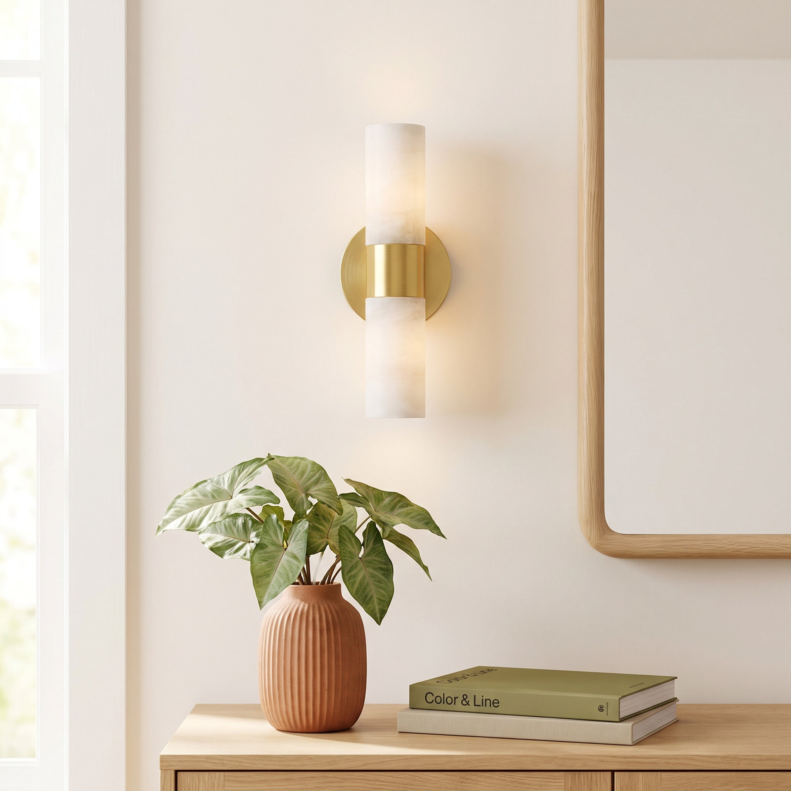 Conners Wall Sconce, Brass