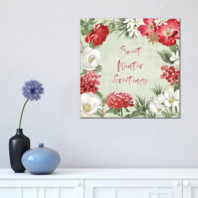 Rustic Season III by Beth Grove - Wrapped Canvas Print