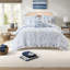 Striped and Toile Comforter Set