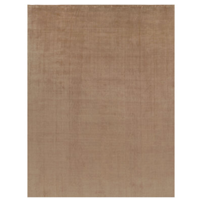 Textural Handmade Kilim Silk Area Rug