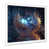 White Single Picture Framed