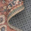 Machine Washable Terracotta Green Traditional Persian Style Distressed Living Room Area Rug-81847320