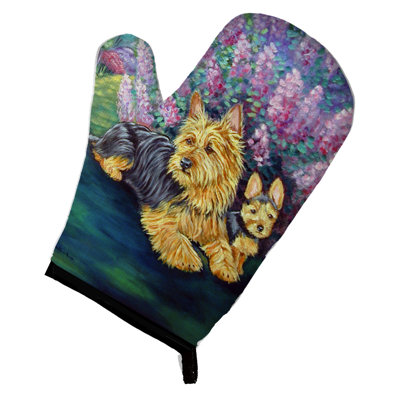 Caroline's Treasures Australian Terrier Polyester Oven Mitt