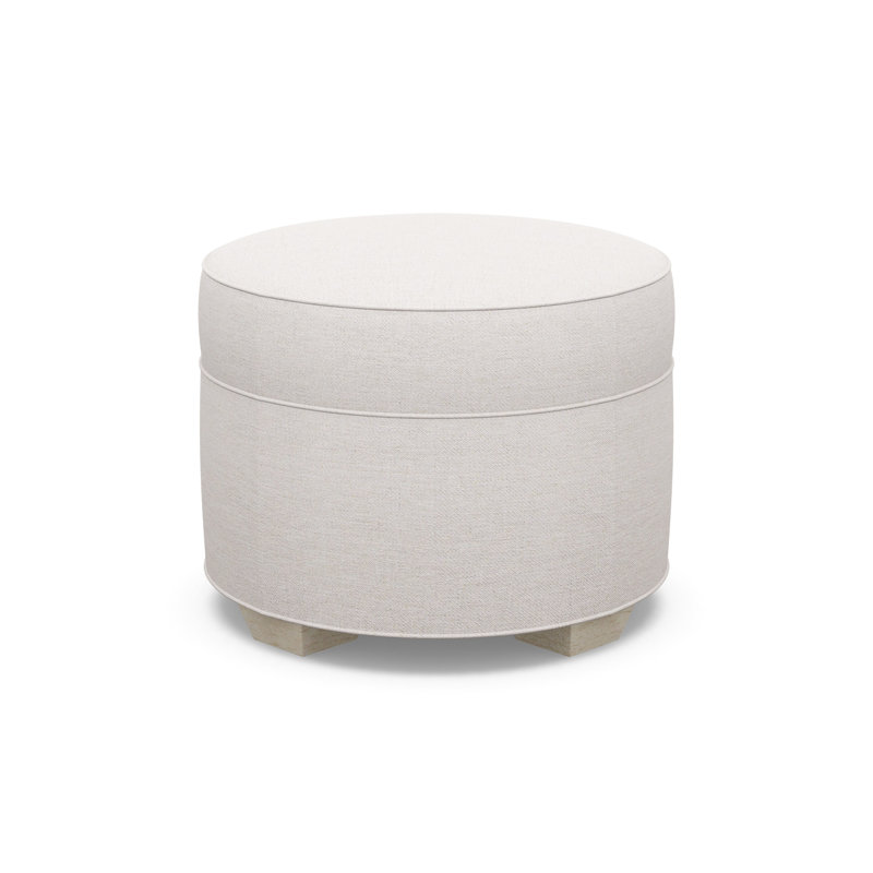 Round Ottoman, 9637-49, Sandstone