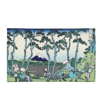 Tapis bleu/vert tokaido hodogaya on the