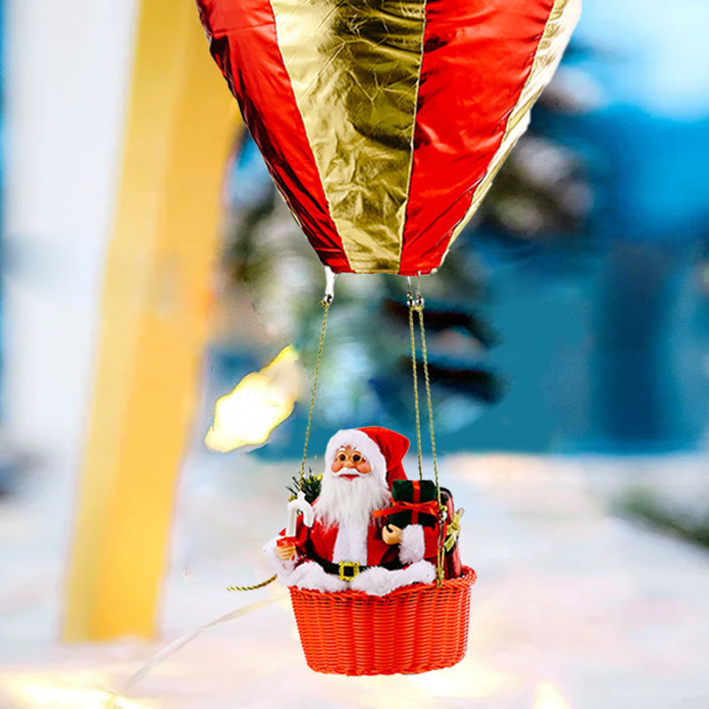 Montgolfière du Père Noël