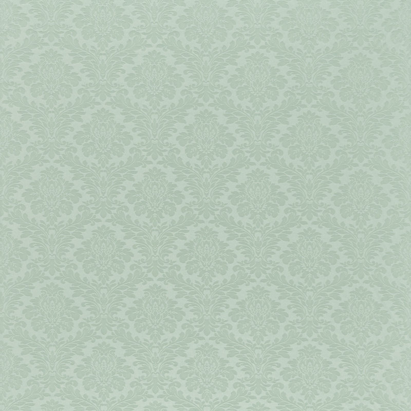 Lymington Damask Fabric, Slate Blue
