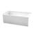 Grayley 60'' x 30'' Soaking Acrylic Bathtub-50480622-44684280