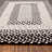 Waterbury Farmhouse Handmade Braided Black & White Area Rug-115176298