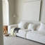 Canapé modulaire en coton et lin blanc-85821220-85821222