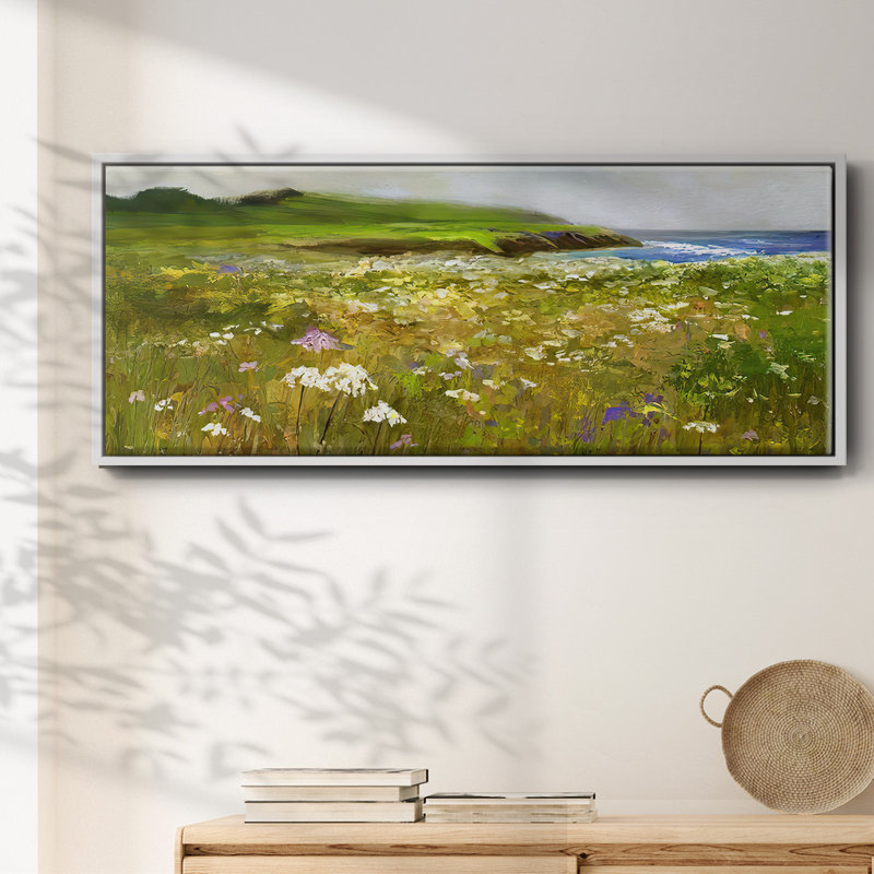 Montara Bluffs- Framed Canvas