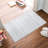 GLN Rugs Contemporary Collection - Machine Washable Modern Area Rug, Contemporary Washable Rug, Non Slip Area Rug, Abstract Living Room Rug, Bedroom Rug, Bathroom Rug (Gray Rug)-2120400056