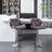 Breydon Swivel Upholstered Counter Stool with Metal Frame-899955349