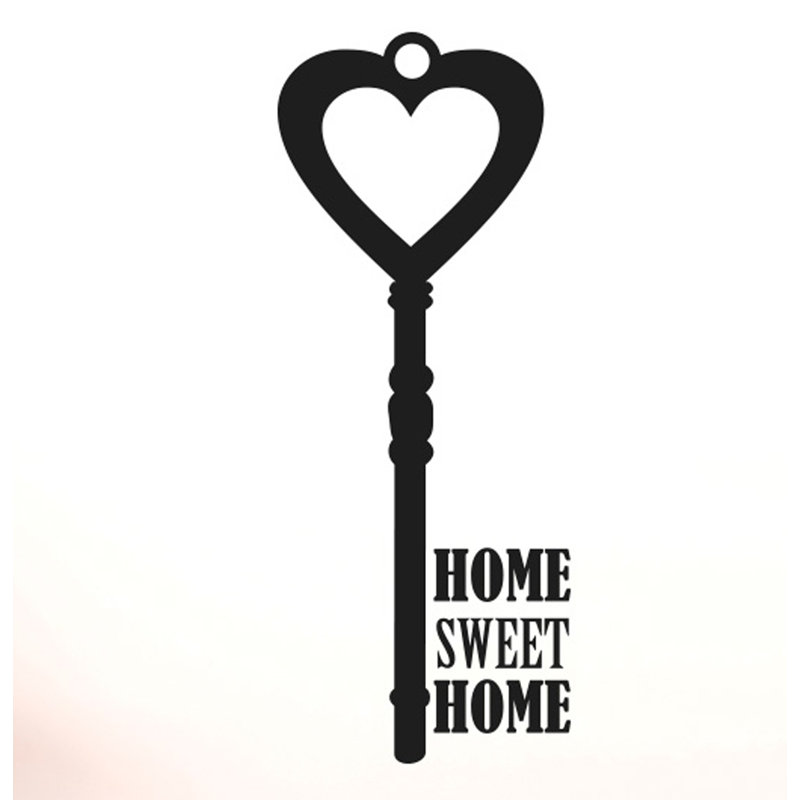 Wall Decal, Medium, Black