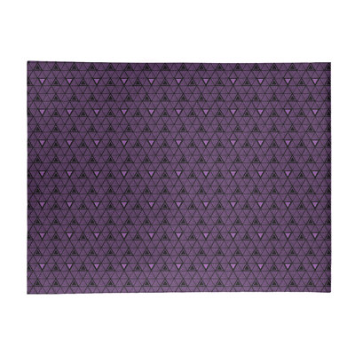 Chenille Geometric Indoor Rug
