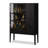 Black Solid wood Display Cases-121320170