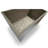 Rectanglar Terrace Planter Tall - Brown-560176639