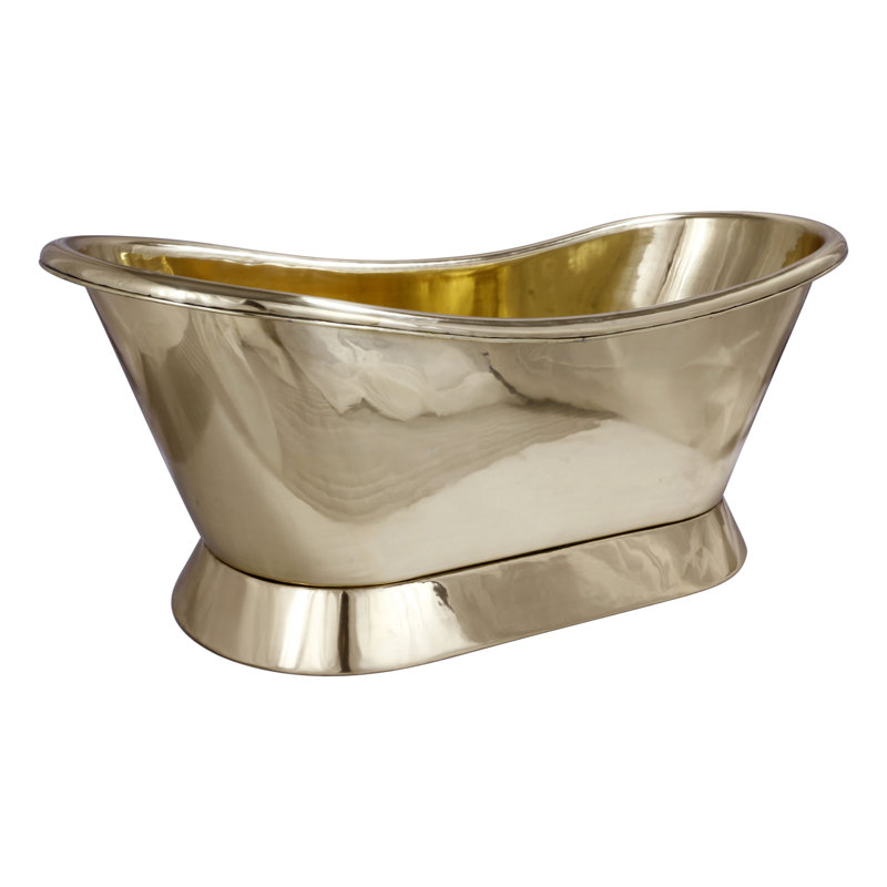 1680mm x 725mm Freestanding Soaking Solid Surface Bathtub