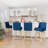 Honya Swivel Counter & Bar Stool with Solid Wood Frame (set of 4)-689735769-689735770-689504530