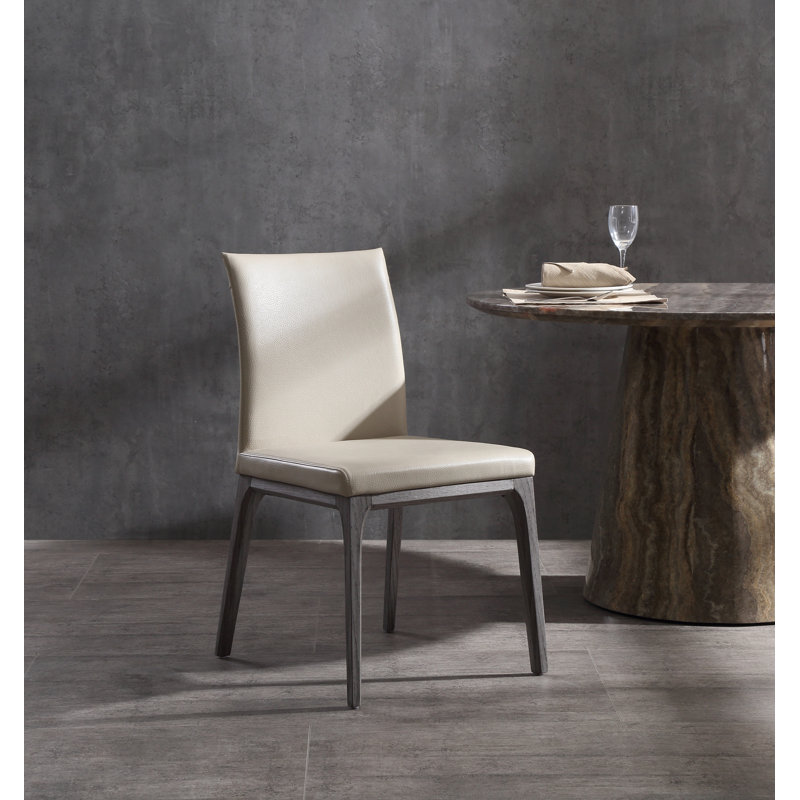 Chaise d'appoint rembourrée Jakiylah, Gris, Taupe