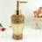Retro gold bathroom accessories