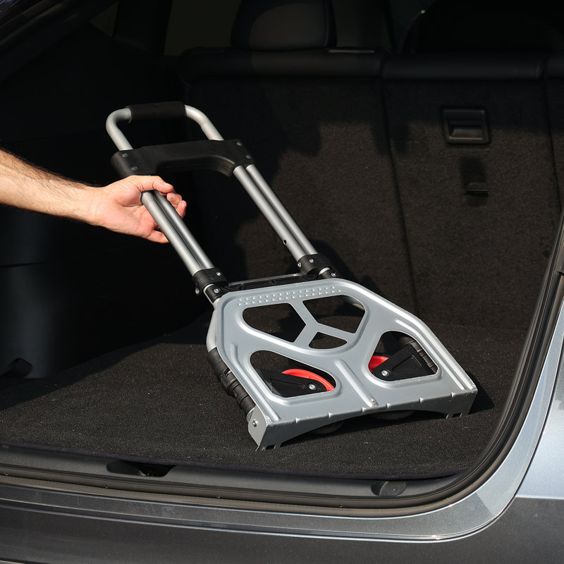 176 lbs Capacity Folding Aluminum Hand Truck & Dolly