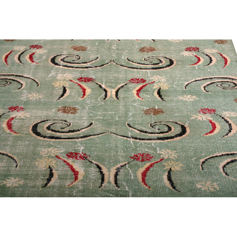 One-of-a-Kind 5'11" X 8'9" Hand Knotted Area Rug