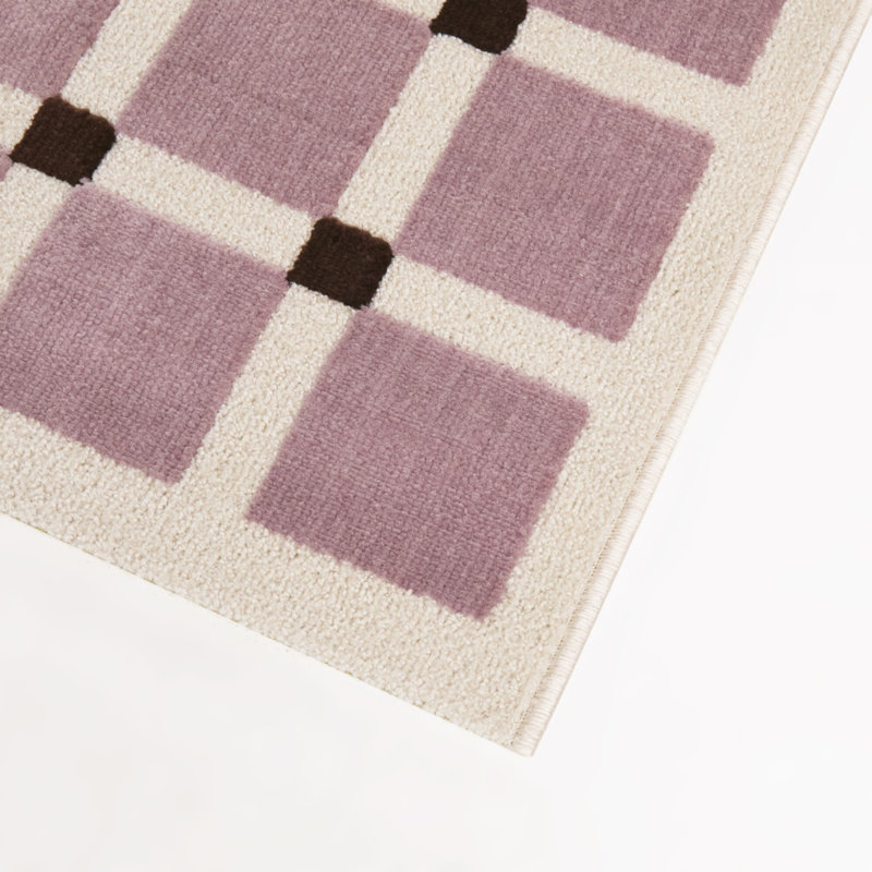 Tapis lilas scandinave Plensa, Lilas, 7 pi 10 po x 10 pi