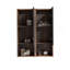 Armoire latérale de salle de bain flottante, armoire de rangement murale pour petits espaces
