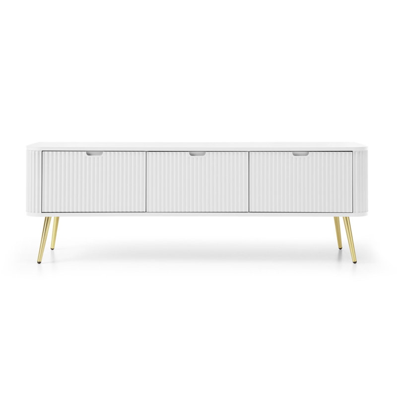 TV-LOWBOARD 200 cm, White
