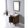 Uriah 24'' Single Bathroom Vanity with Marble Top