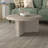 32" Wide Round Coffee Table with Fluted Base — Alder White Scandinavian MDF Center Table for Living Room | Holm-261653709-261653704