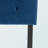 Waylen Upholstered King Size Headboard in Navy Blue Velvet Fabric, 45.73'' H X 79.45'' W X 1.86'' D-899231042