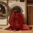 Machine Washable Solid Brown Area Rug-1710601262