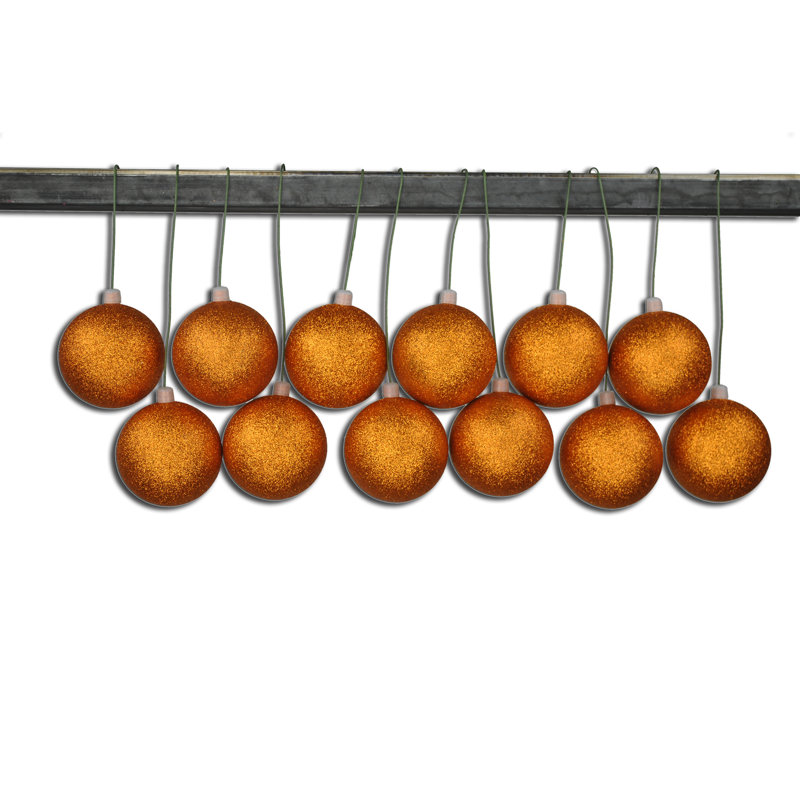 Shatterproof Ball Ornament, Orange