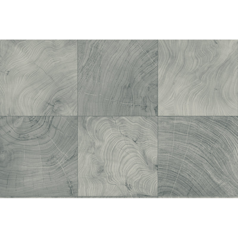 Ivy Bronx Designs Kemi Embossed Vinyl Unpasted Wallpaper, Graystone