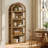 71 Inch Arched Bookcase