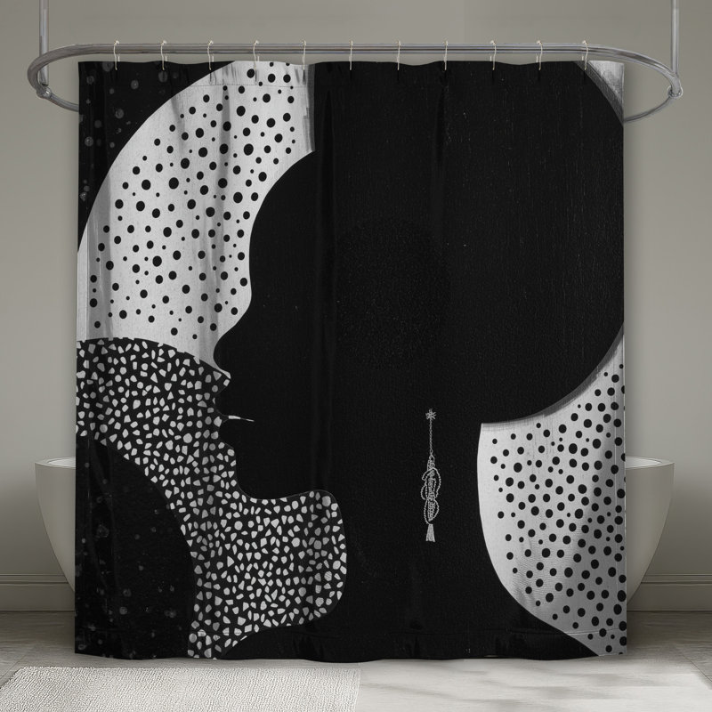 Rideaux de douche Silhouette, L 70 po x H 84 po