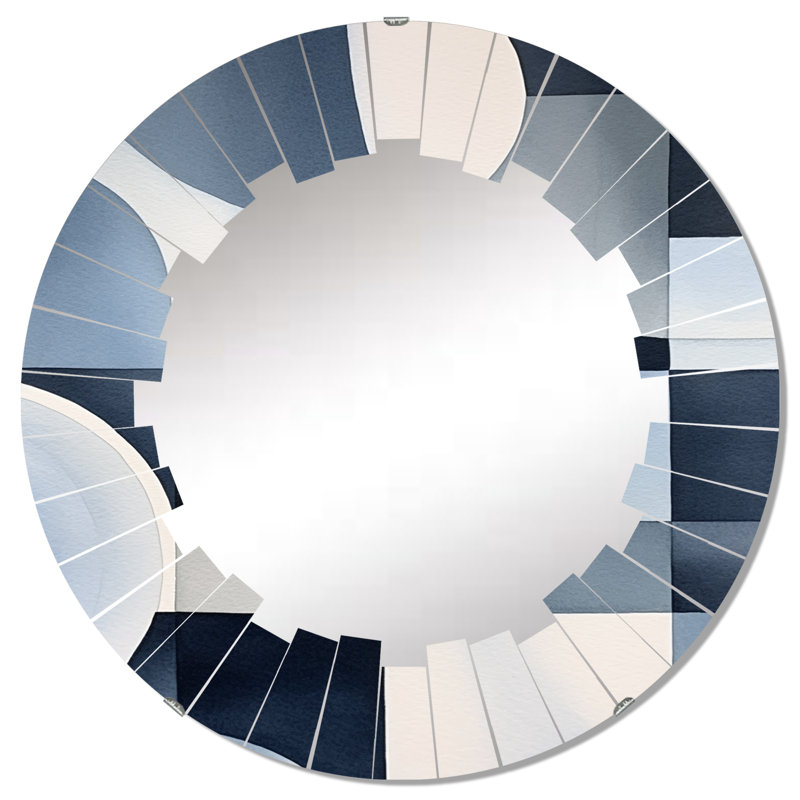 Miroir mural Myrtou, 32 po x 32 po