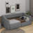 Twin XL To King Size Upholstered Daybed With Drawers-1077615608