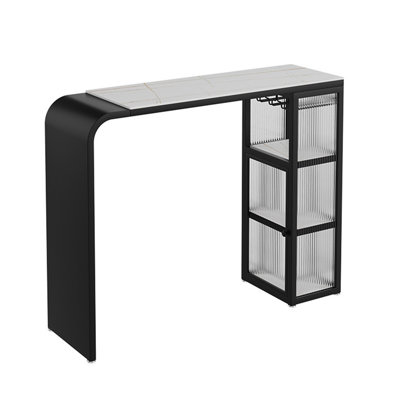 Clements 41.34 " L Steel Bar Cabinet