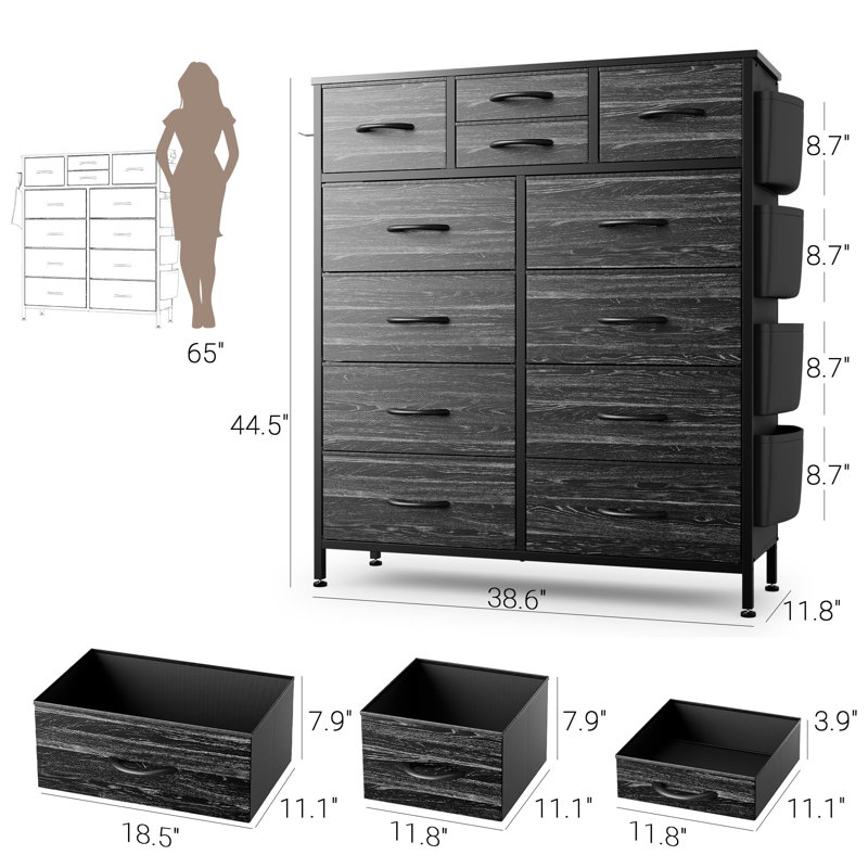 Commode Buono, Noir