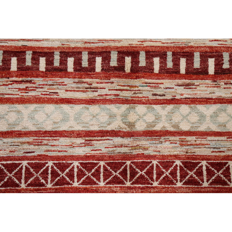 Tapis rayé Gabbeh 5 x 7