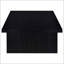 Table basse rectangulaire en stratifié d'ingénierie