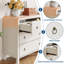 MDF Rectangle Accent Cabinet-2112929190