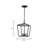 Finnegan 3-Light Dimmable Steel Geometric Lantern Chandelier-1816785480